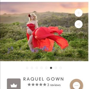 Maternity photoshoot gown